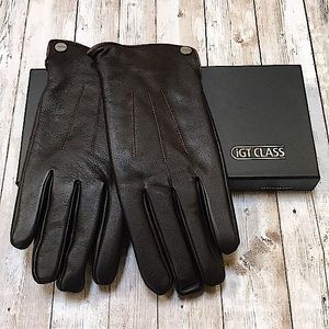 New in Box Men’s iGT Class Touch Screen Winter Texting Gloves Size M Lambswool